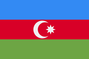 Azerbaijan Flag