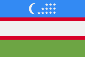 Uzbekistan Flag